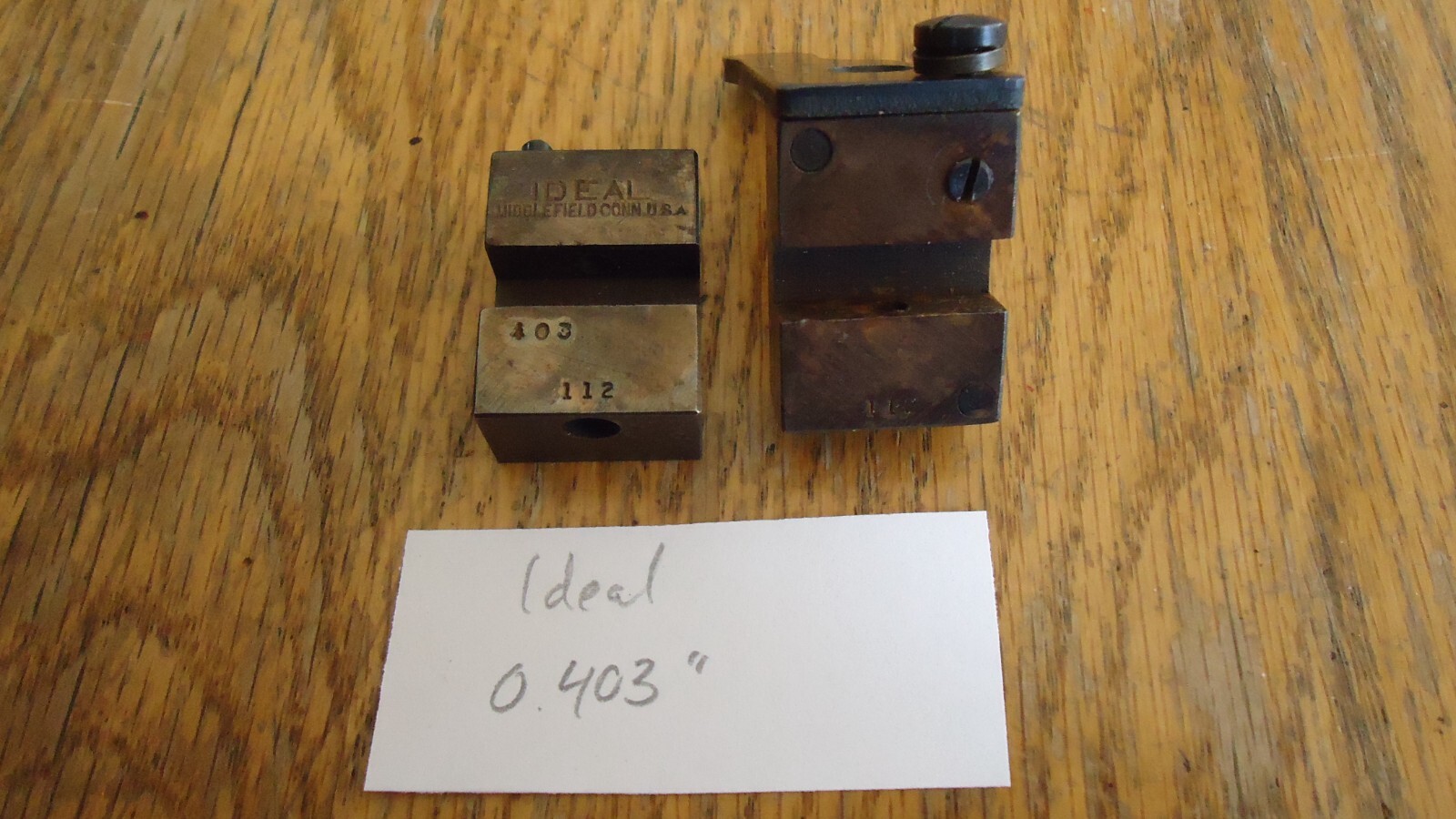 Ideal  round ball bullet mold,  0.403