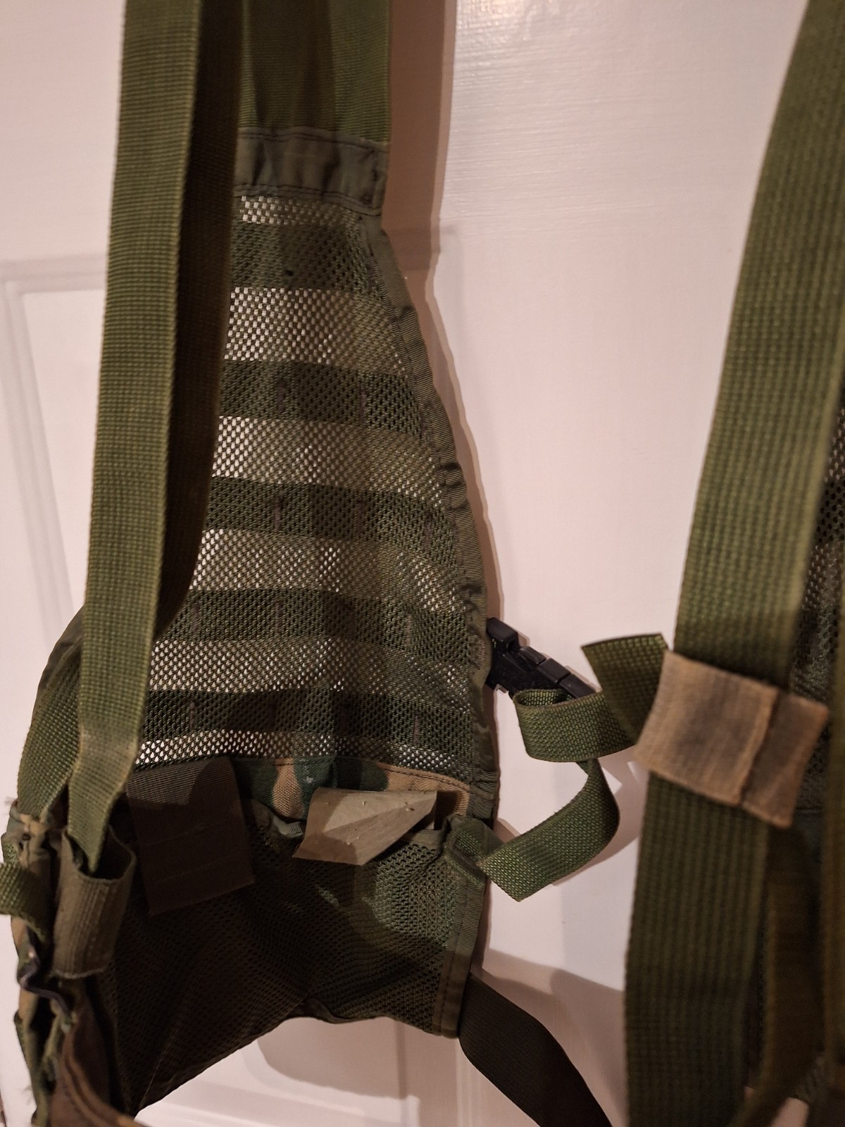 US Military Woodland BDU Molle II Fighting Load Carrier Vest Specialty Defense