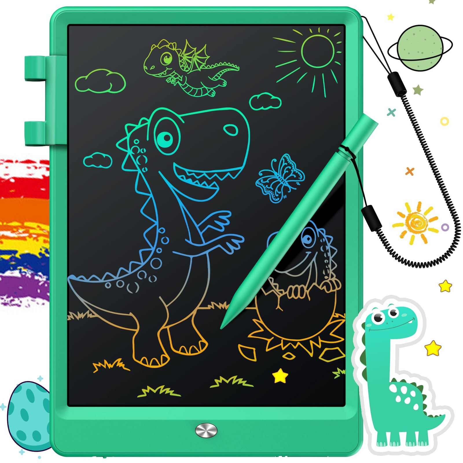 FLUESTON LCD Writing Tablet, Doodle Board Gifts for 38 Year Old Girls Boys, 1...