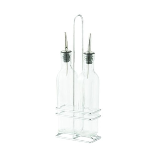 Winco GOB8S Oil and Vinegar Cruet Set
