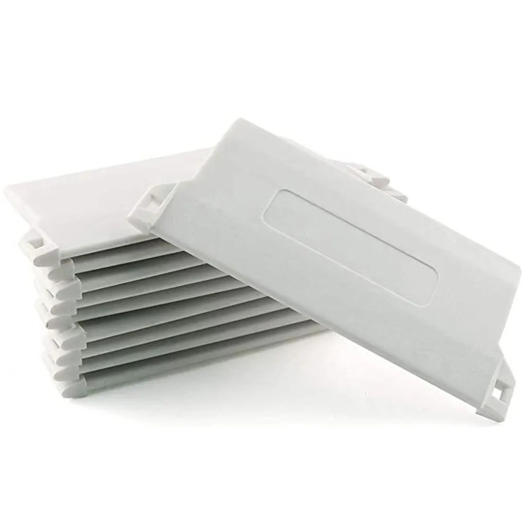 10pcs/set Easy Replacement And Vertical Blind Bottom Weights Slats Spares Bottom