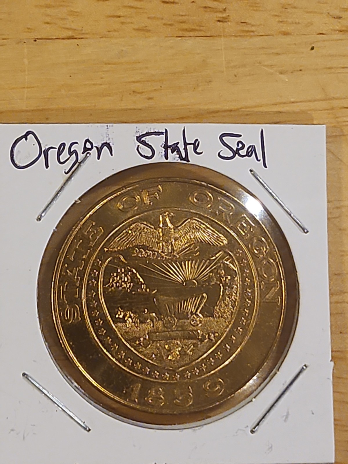 Coin - Great Seal of the United States - State Of Oregon 1859 Seal Coin