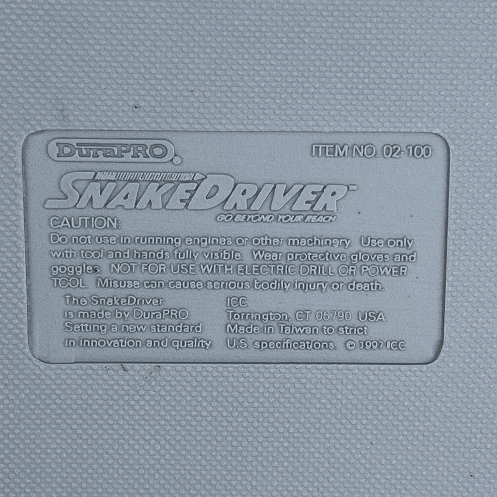 DuraPRO Snake Driver 26 Piece Set Angle ScrewDriver Model 02-100 New WithOut Box