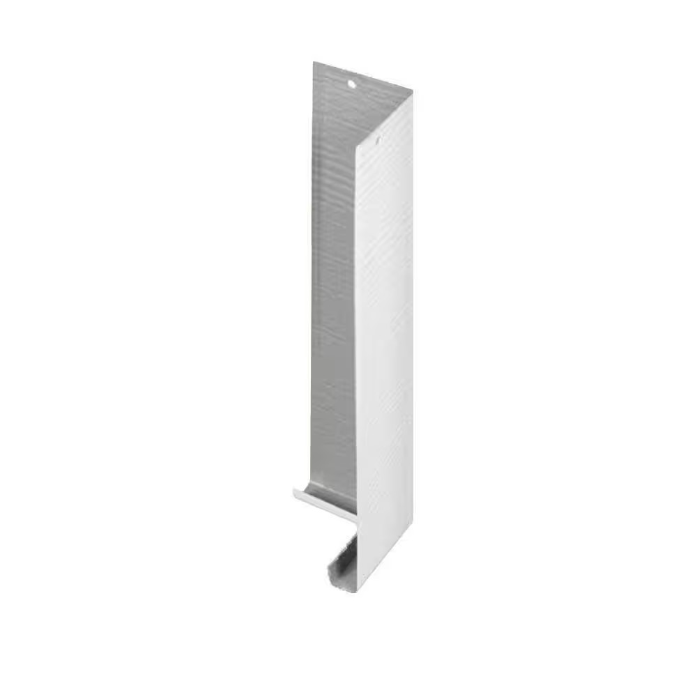 7.5 In. Tall X 1.75 In. Woodgrain Aluminum Primed XL Siding Corner Moulding