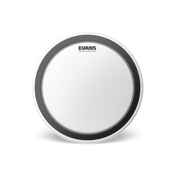 Evans UV2 EMAD Coated Bass Drumhead - 22"