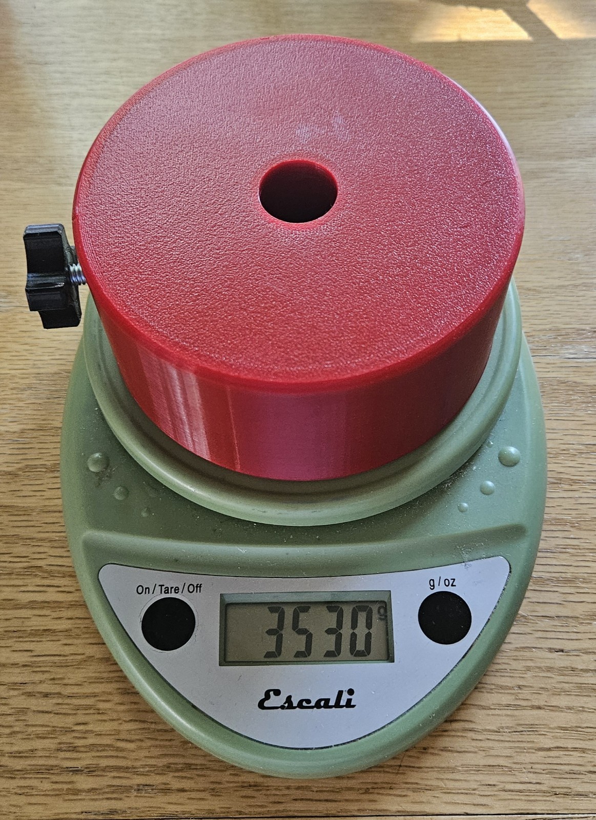 3.5Kg Red Counterweight (ZWO AM5/AM5N) 20mm Bore