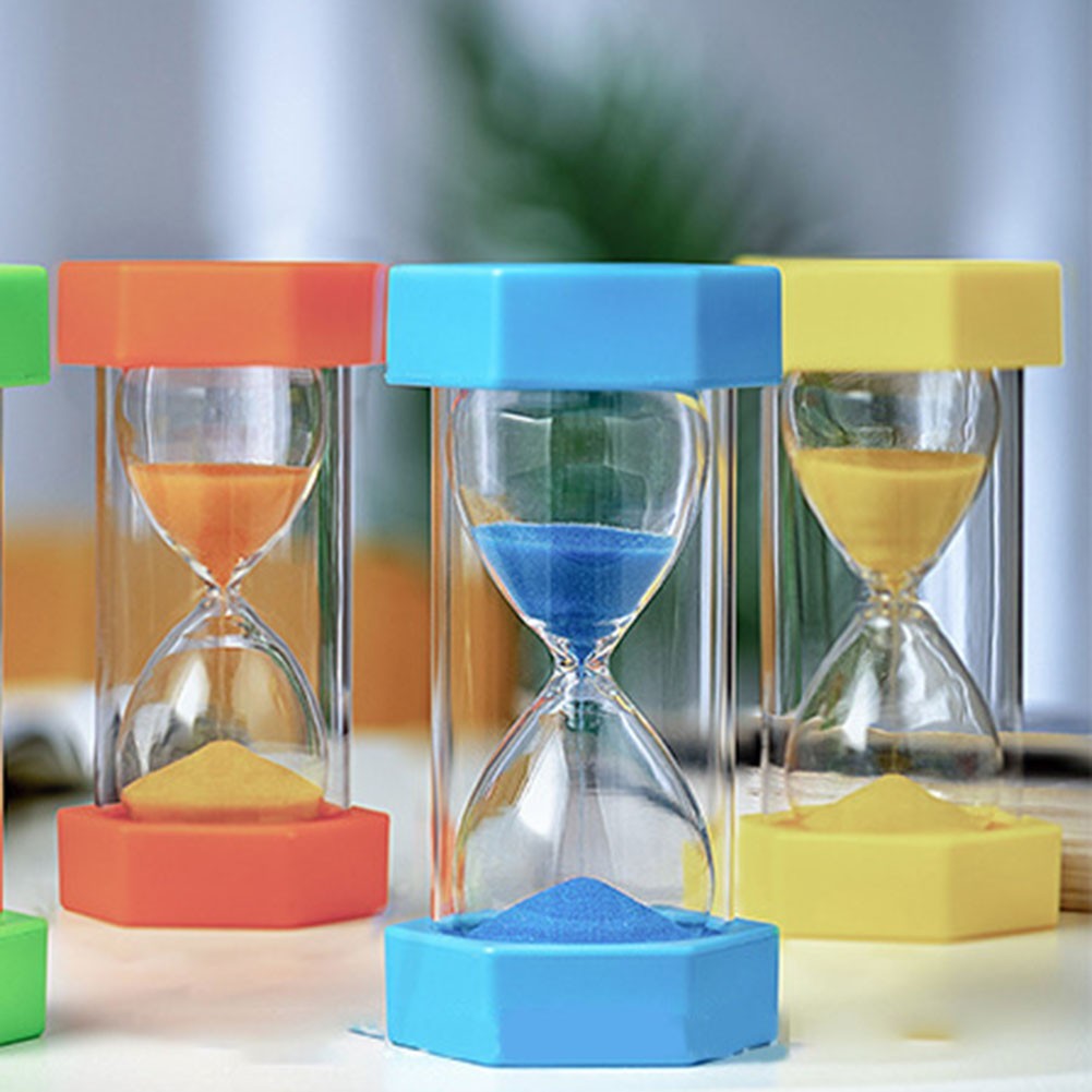 Convenient Ful Sand Timer Hour Sandglass Time Management Decorative Efficient