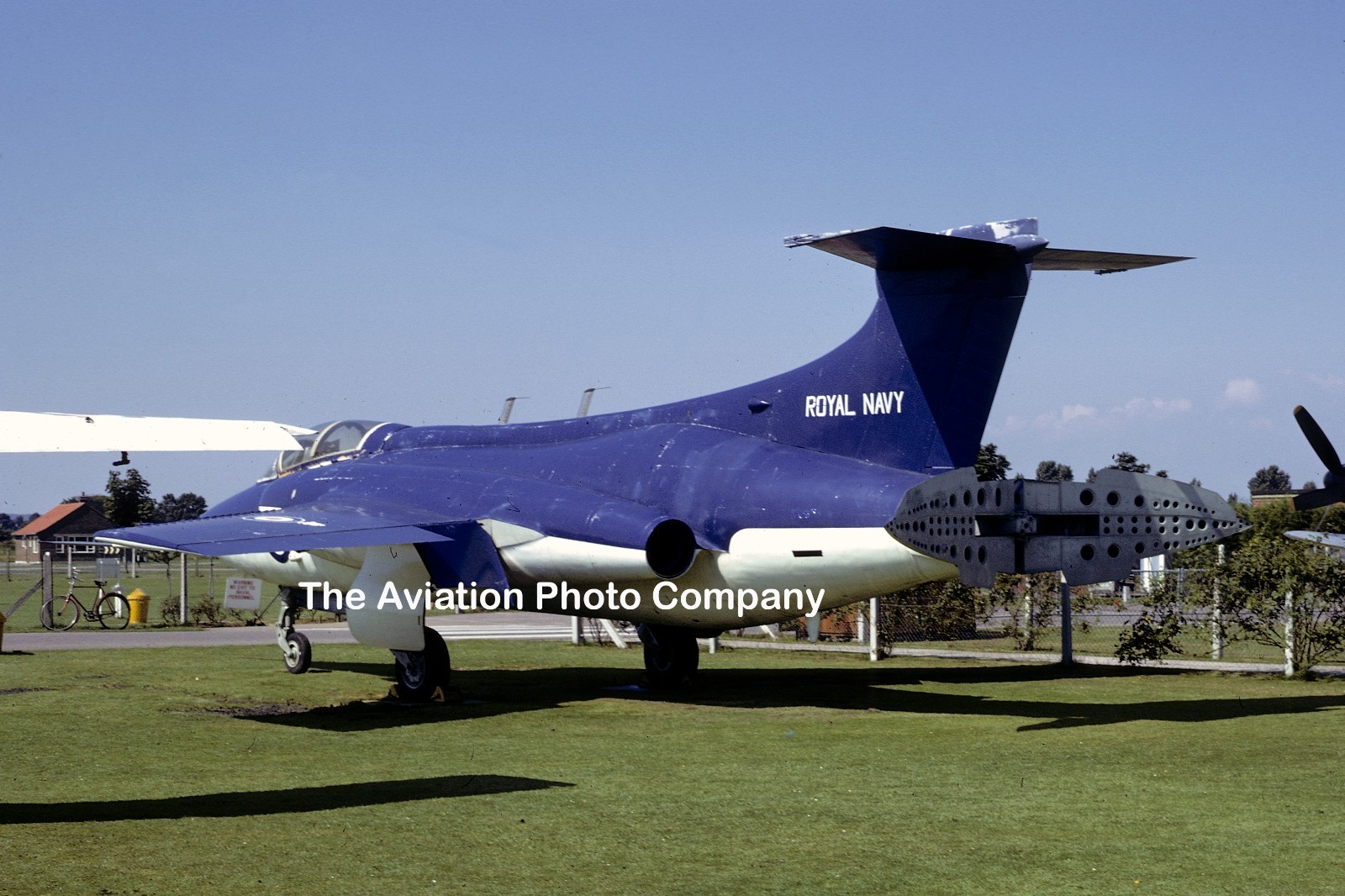 Royal Navy Blackburn Buccaneer S.1 at the FAA Museum (1973) Photograph