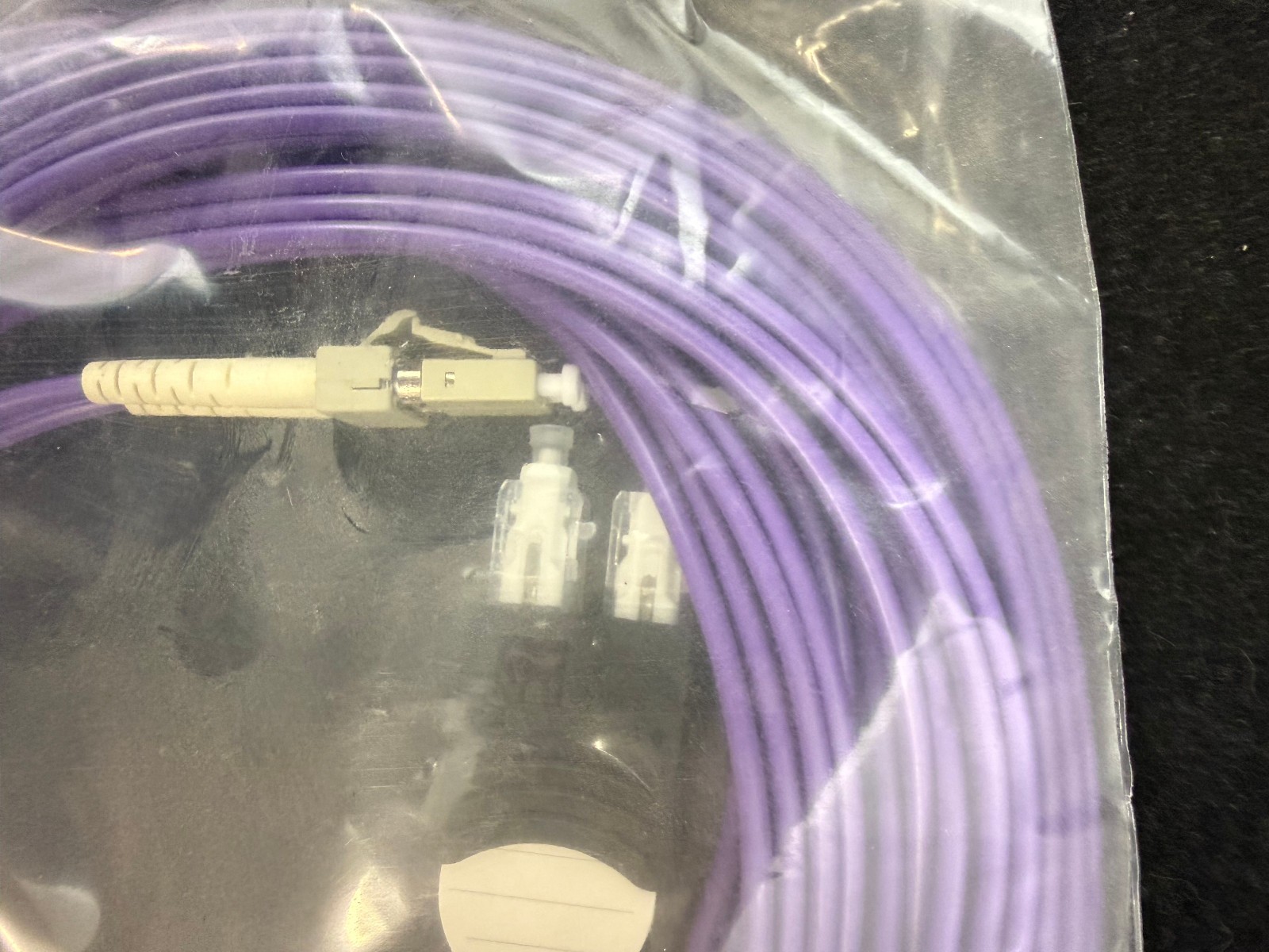 *Lot* MM62 LC to SC Fiber Optic Patch Cable Multimode Duplex 9.5m/30ft