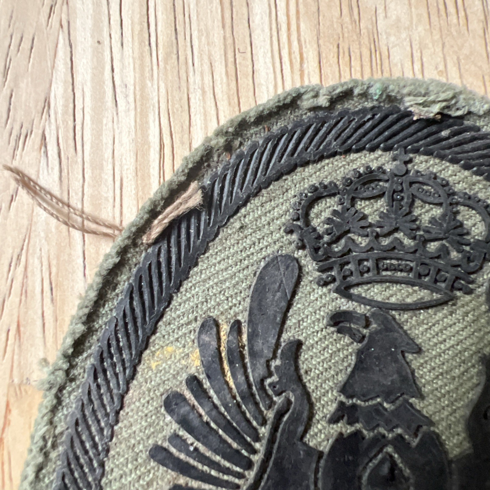 Spanish Army BRIPAC Paratrooper Subdued Field Uniform Patch Rubberized