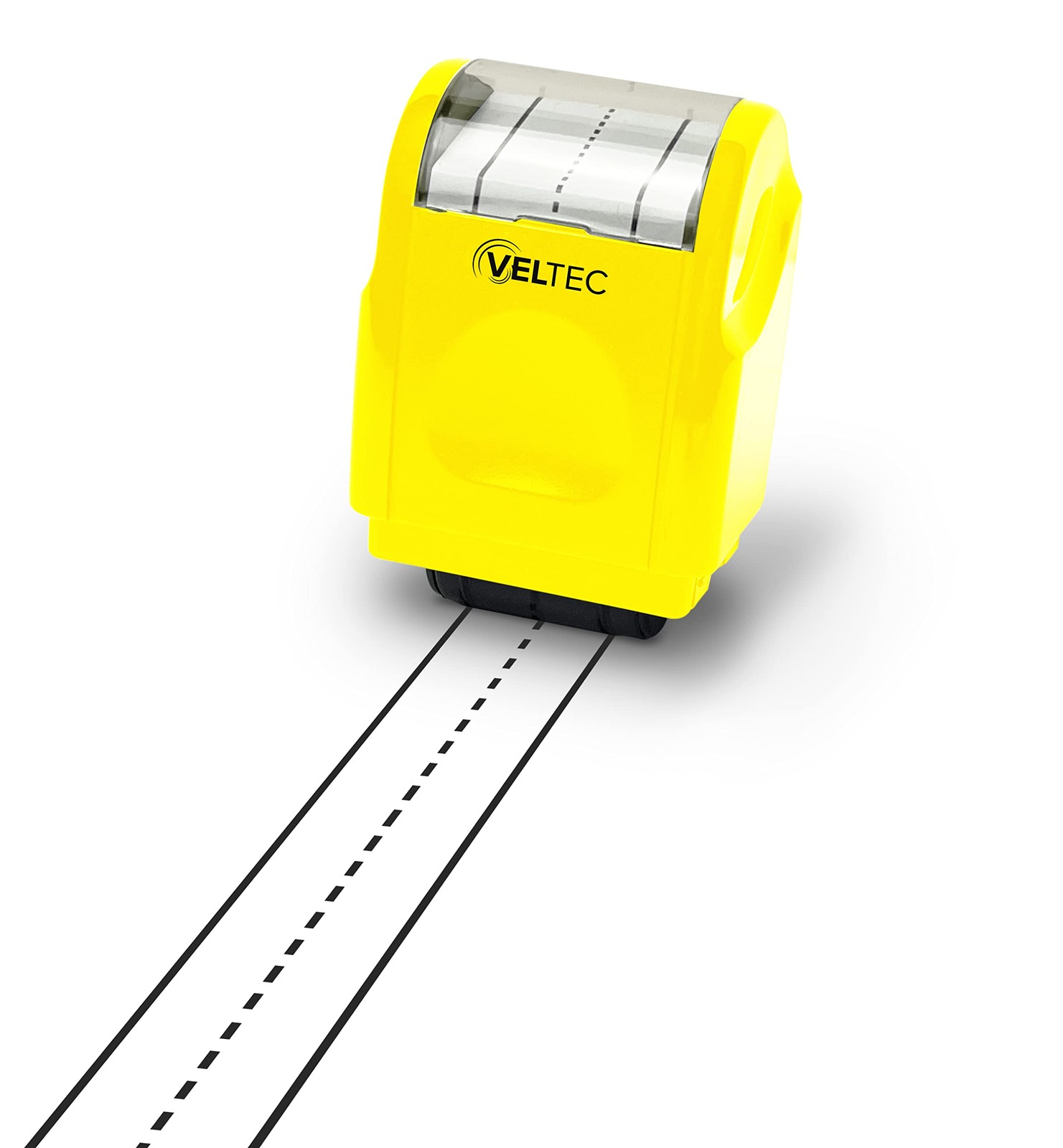 Dashed Handwriting Lines Practice Roller Stamp For Kids Parents Teachers Yellow