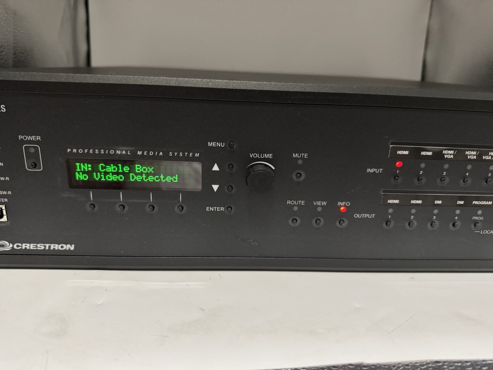 Crestron DMPS3-300-C 3-Series 4K DigitalMedia Presentation System.