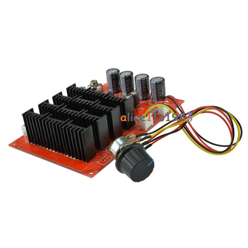 DC 10-50V 60A Motor Speed Control PWM HHO RC Controller 12V 24V 48V 3000W