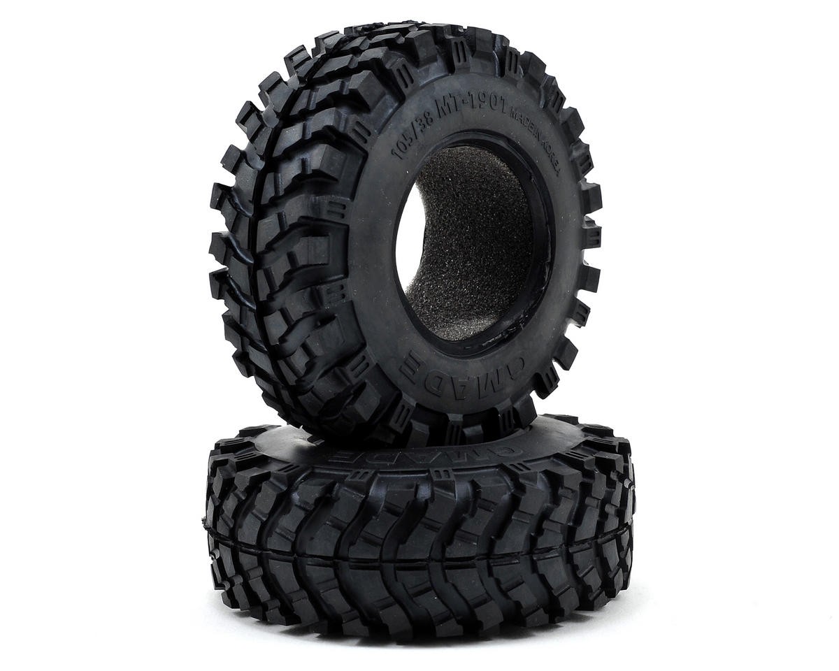 Gmade MT 1901 1.9" Rock Crawler Tires (2) [GMA70164]