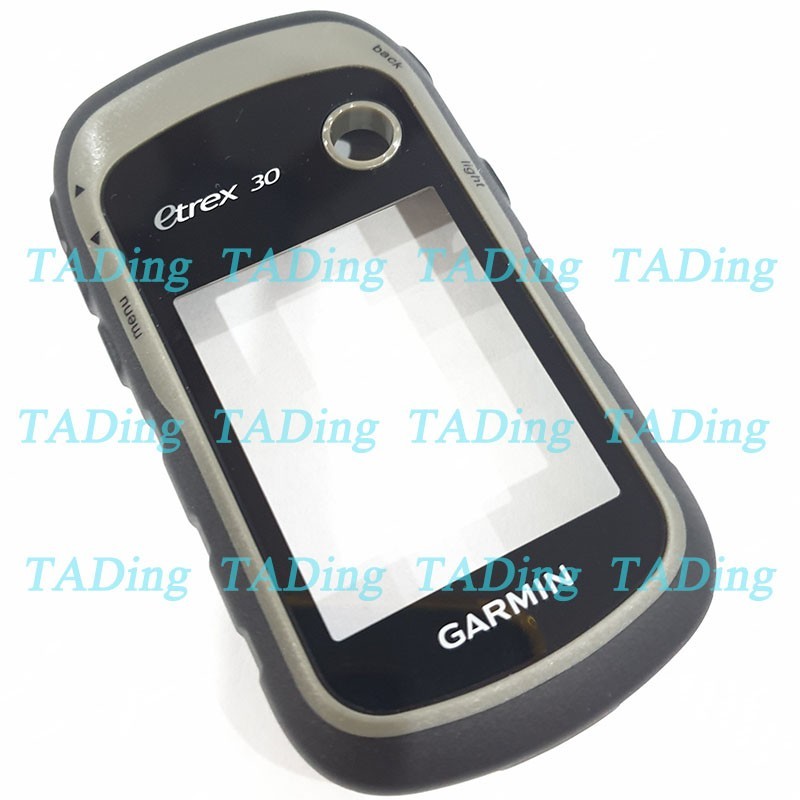 Front Cover Frame Housing Shell Power Button Glass For Garmin eTrex 30