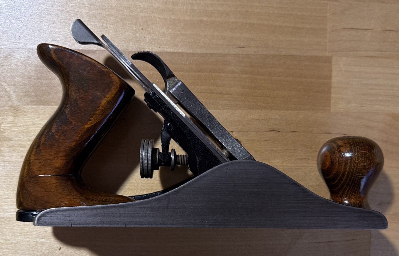 Vintage Stanley Handyman No. H1203 9” Bench Wood Plane USA, Excellent Condition