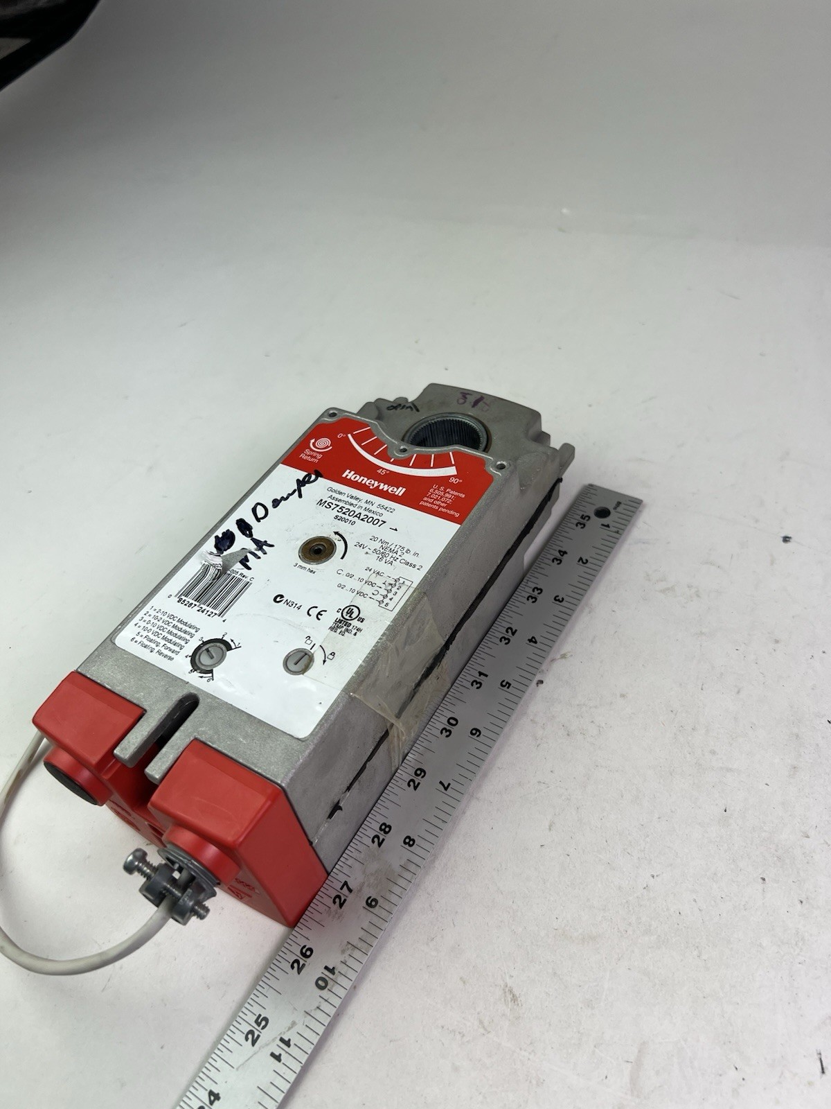 Honeywell MS7520A2007 Damper Actuator