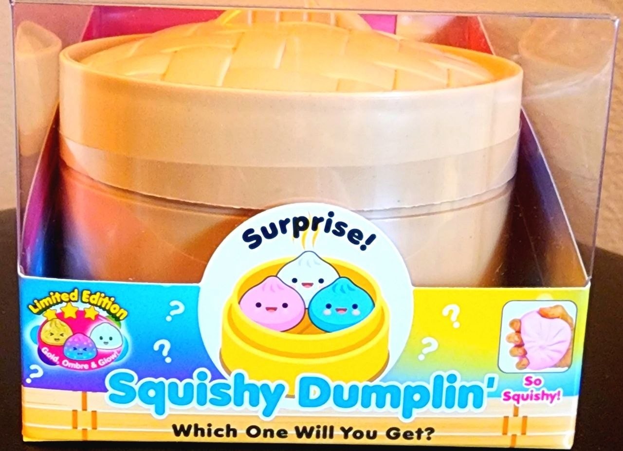 Squishy Dumplin Mystery Squeeze Ball Blind Box Limited Edition Large