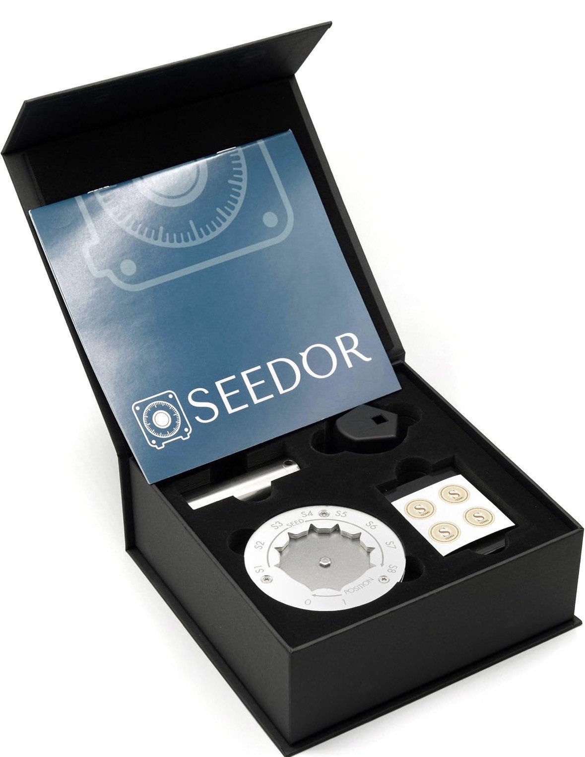 Seedor Safe Starter Kit Travel Edition Bitcoin Steel Wallet Seed Backup