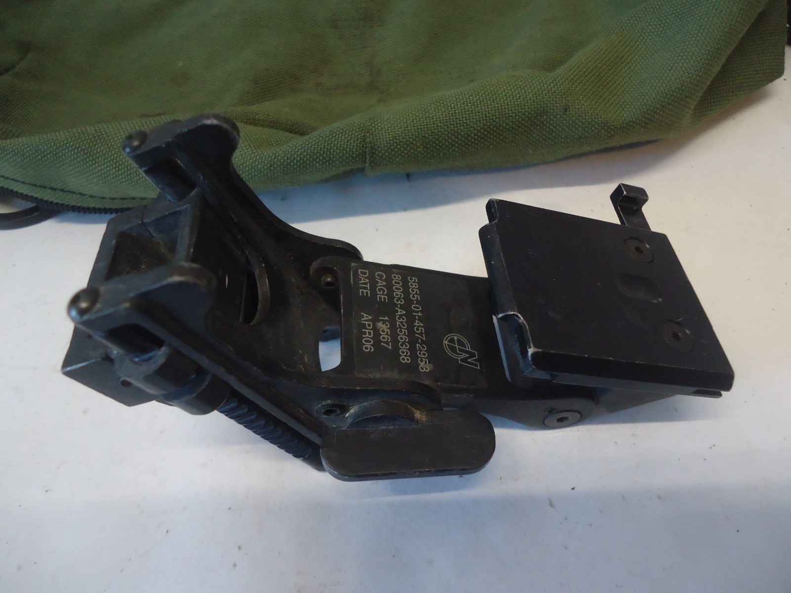 Norotos NVG Night Vision Helmet Mount Cage 13567 Bag Eye Cup J Arm PVS-7 PVS-14