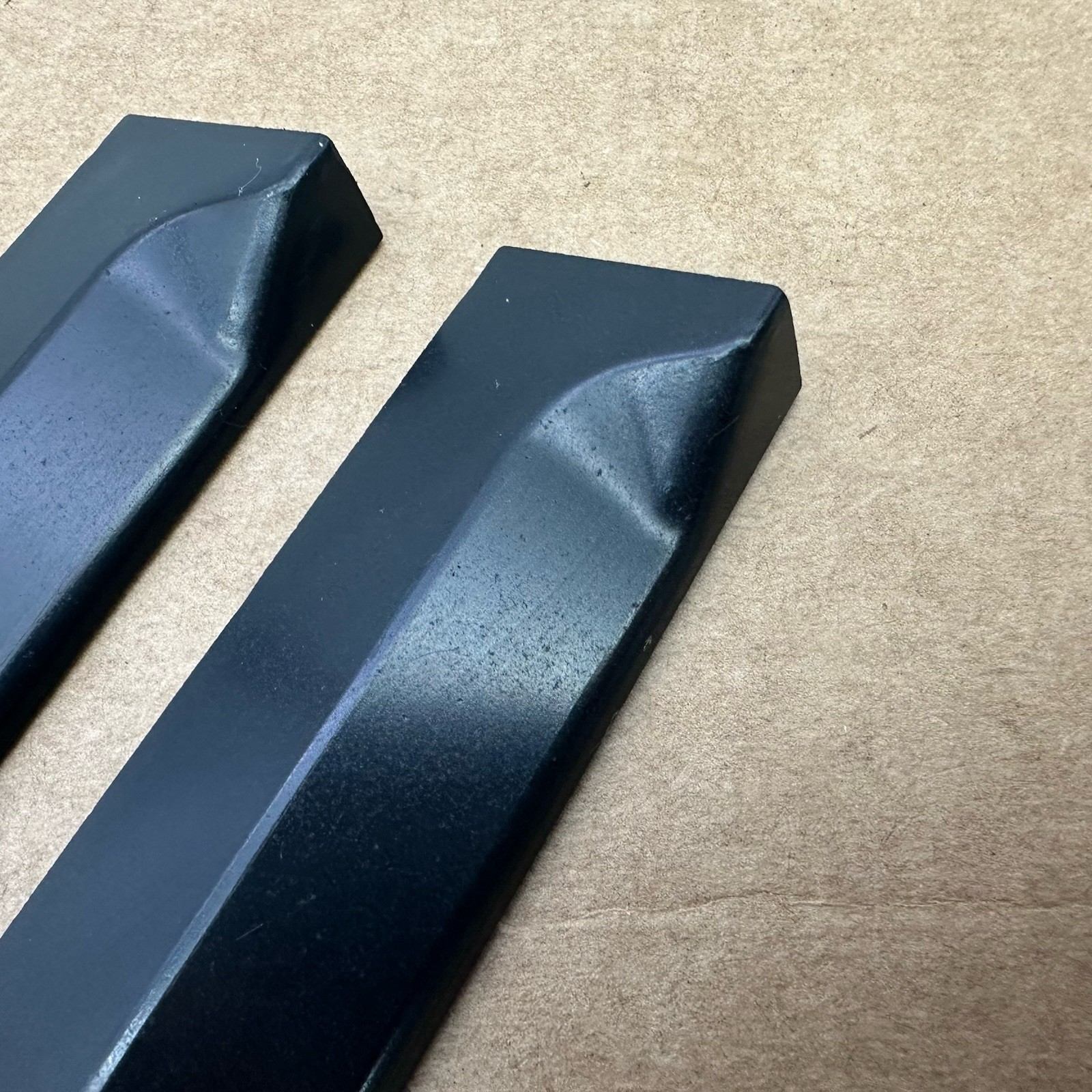 Bausch & Lomb Balplan Microscope Base Plastic Side Plate Covers Pair Set 2