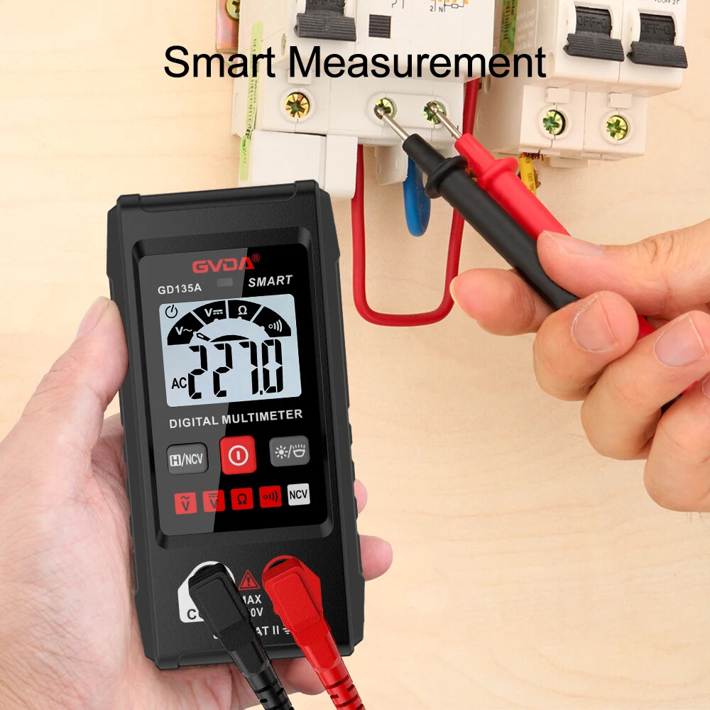 NEW Digital Multimeter Auto Range Multi-meter 4000 Counts Smart