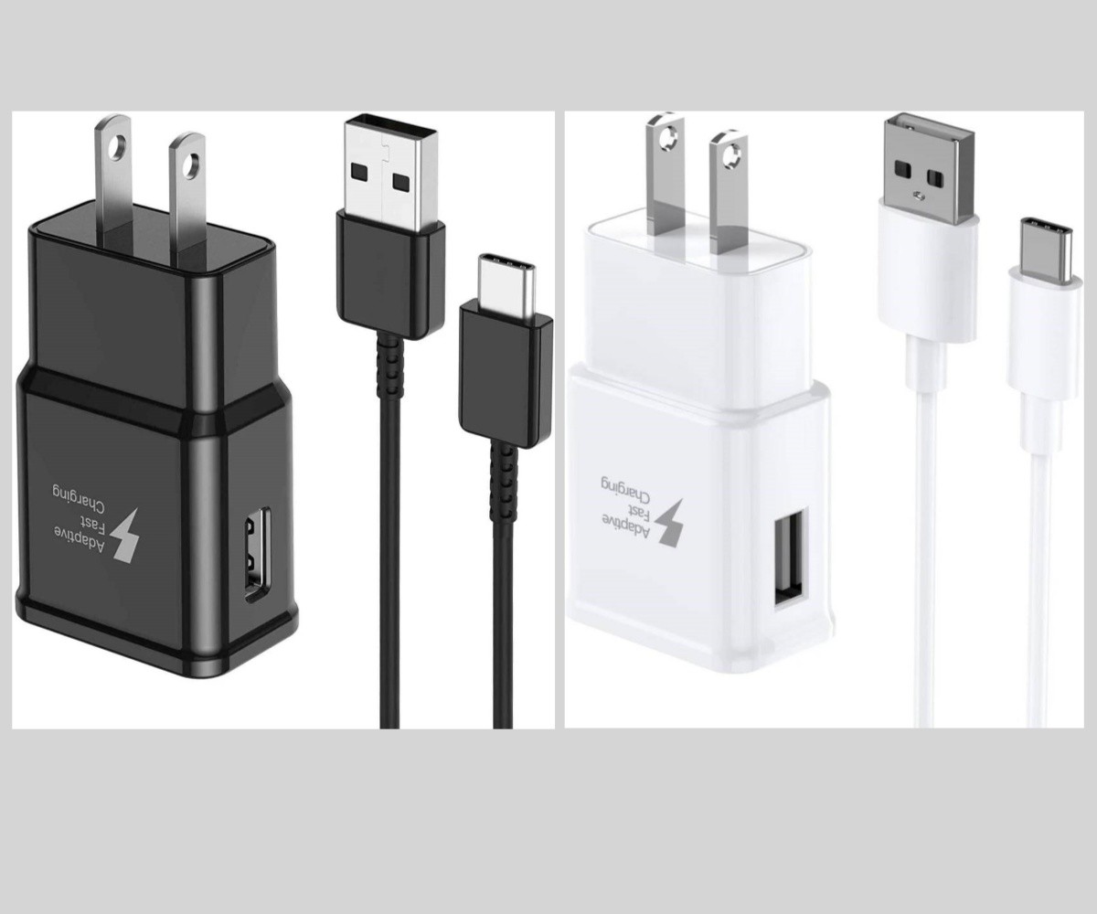 Universal 15W Power Adapter Wall Charger/USB-C Cable 3ft For Samsung Galaxy