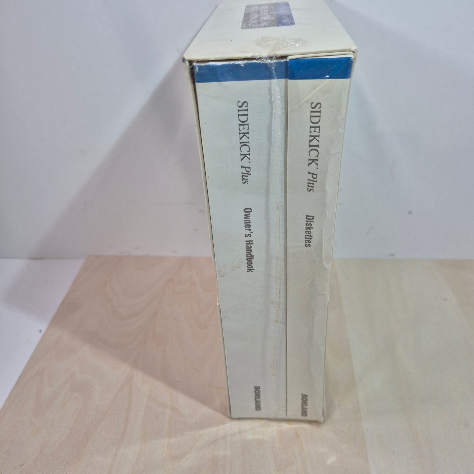 Borland Sidekick Plus Pro Desktop Manager Vintage PC Software DOS Sealed