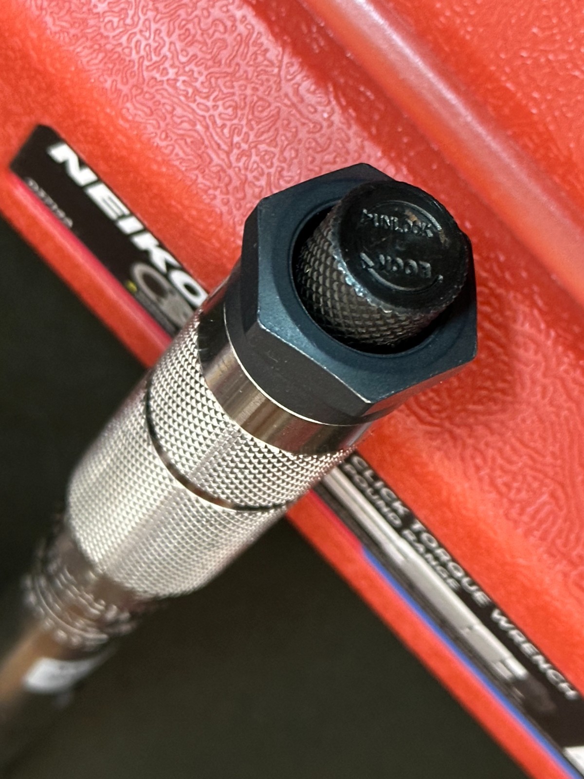 Nelko 1/4" drive inch pound click type torque wrench
