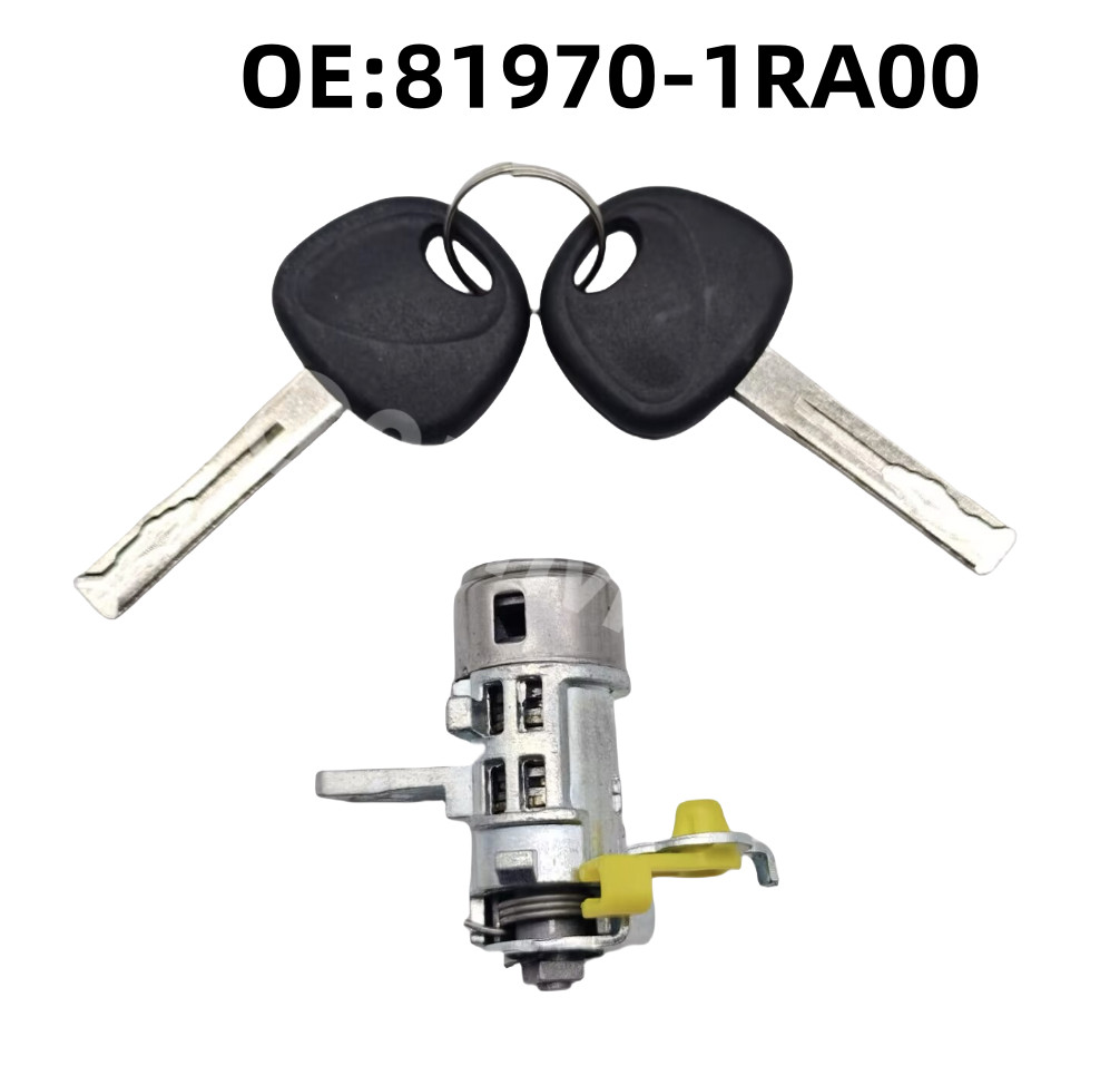 Door Lock Cylinder With 2 Keys Exterior Parts Fit For Dodge Attitude 2012-2014