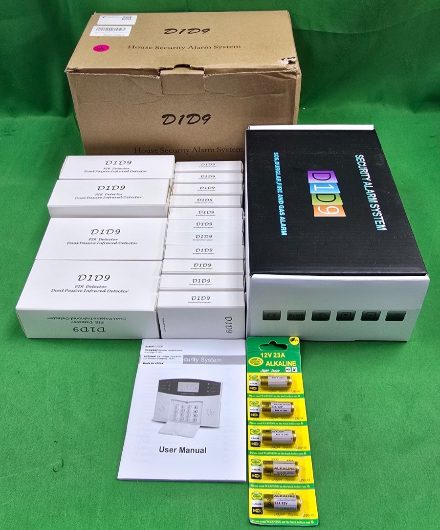 D1D9 Home Security Alarm System NEW (E13)