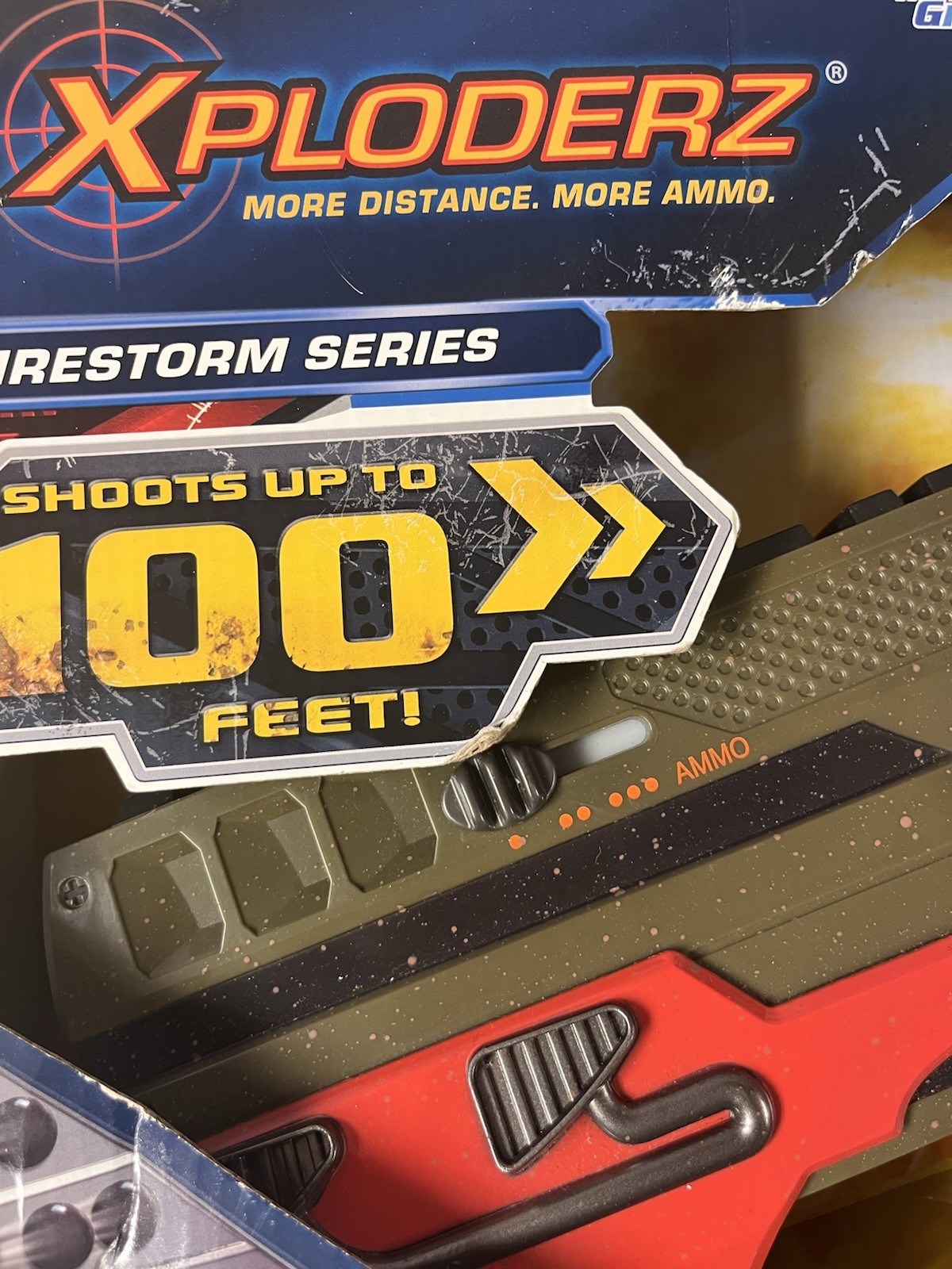 Xploderz Firestorm Series Cobra Shield Toy Blaster Includes 500 Ammo Rounds NEW
