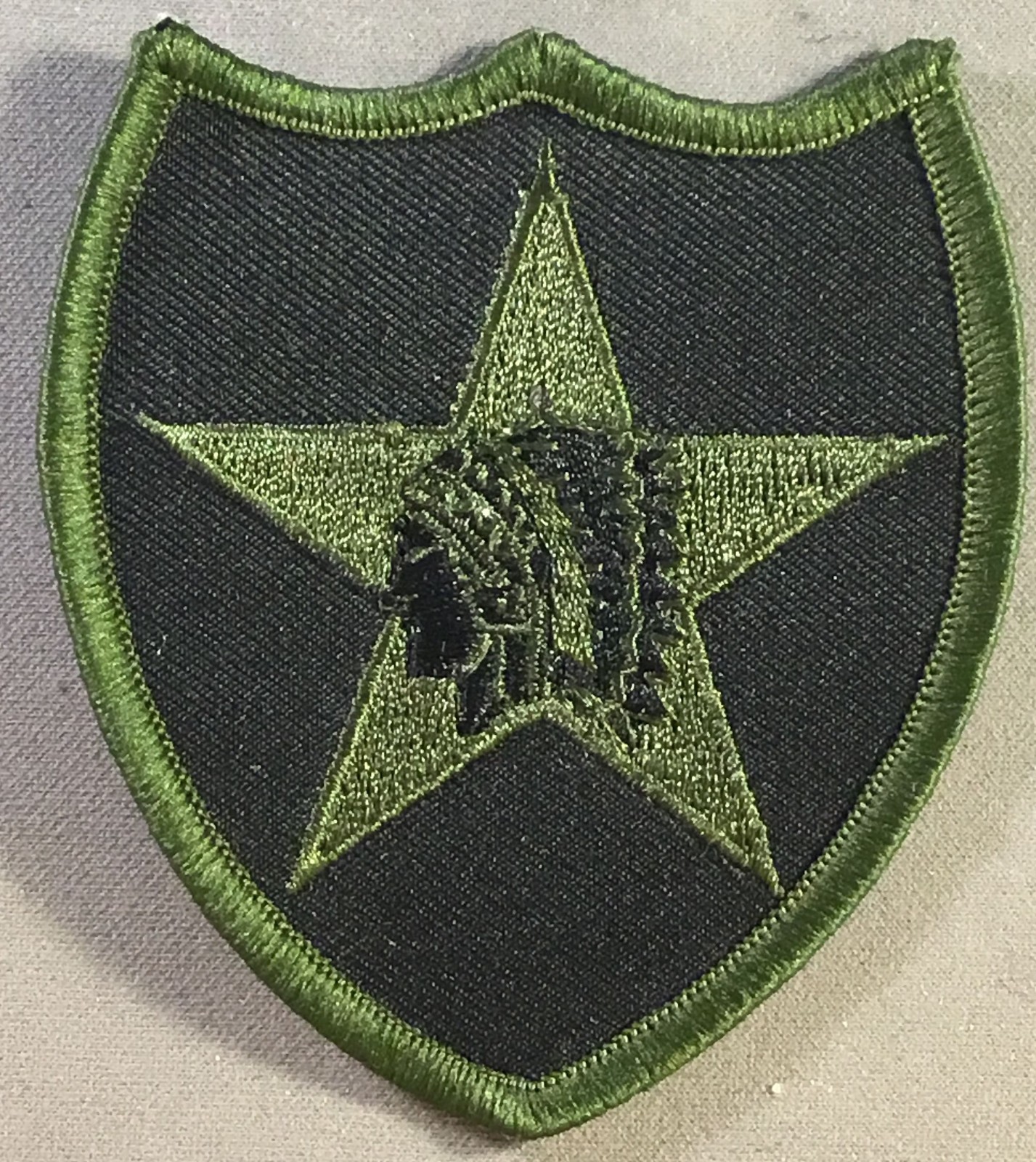 Army 2nd Infantry Division Licensed subdued patch