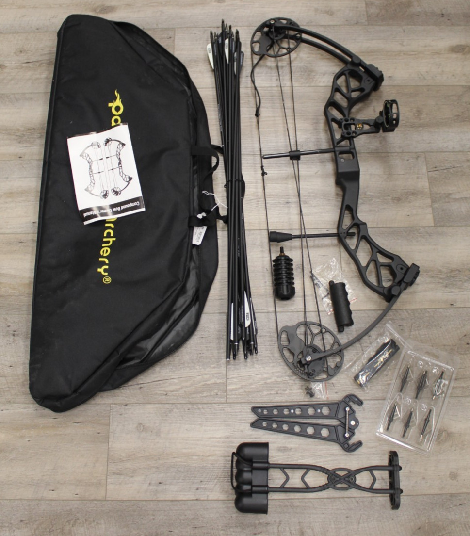Topoint L10 Compound Hunting Bow w/ Accessories * Pre-owned* FREE SHIPPING