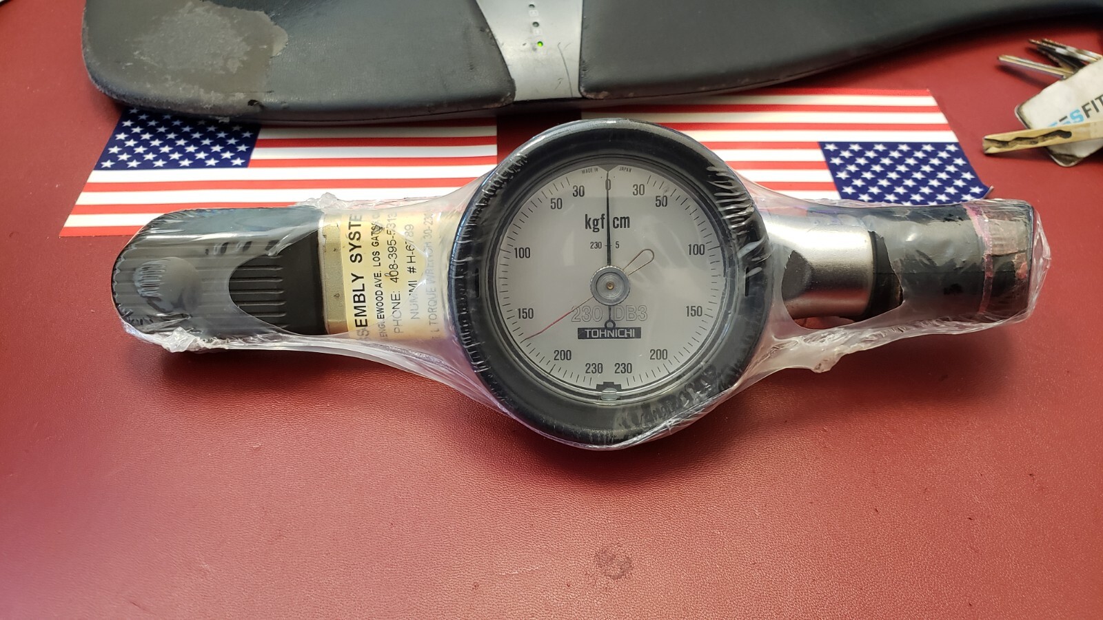 REFURB TOHNICHI TORQUE WRENCH 230 DB3 #59258-5  ( F2-5A)