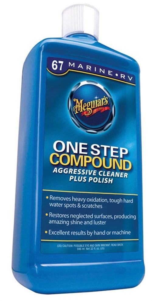 Meguiar's M6732 No.67 Marine/RV One Step Compound Liquid 32 oz.