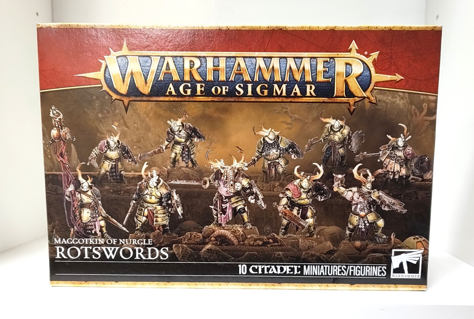 Warhammer Age of Sigmar Maggotking of Nurgle ROTSWORDS single models