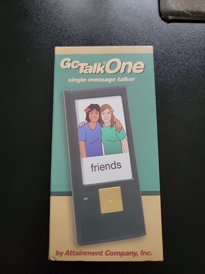 Attainment Company GoTalk One single message talker