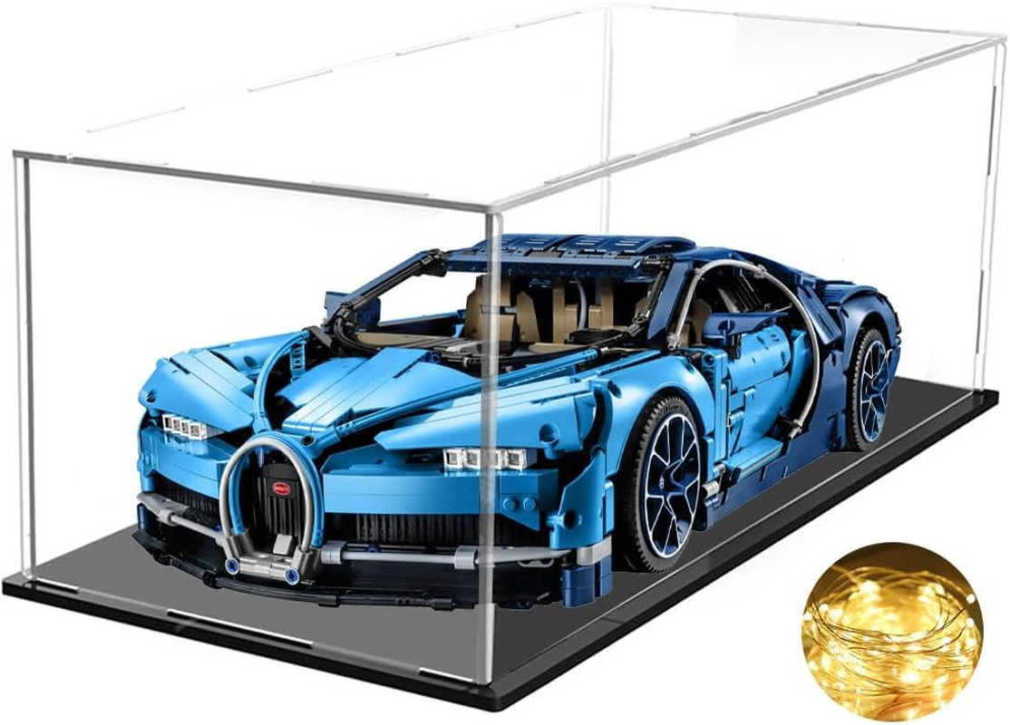 Acrylic Display Case for 1/8 Scale Model Car Large Lego Display Case