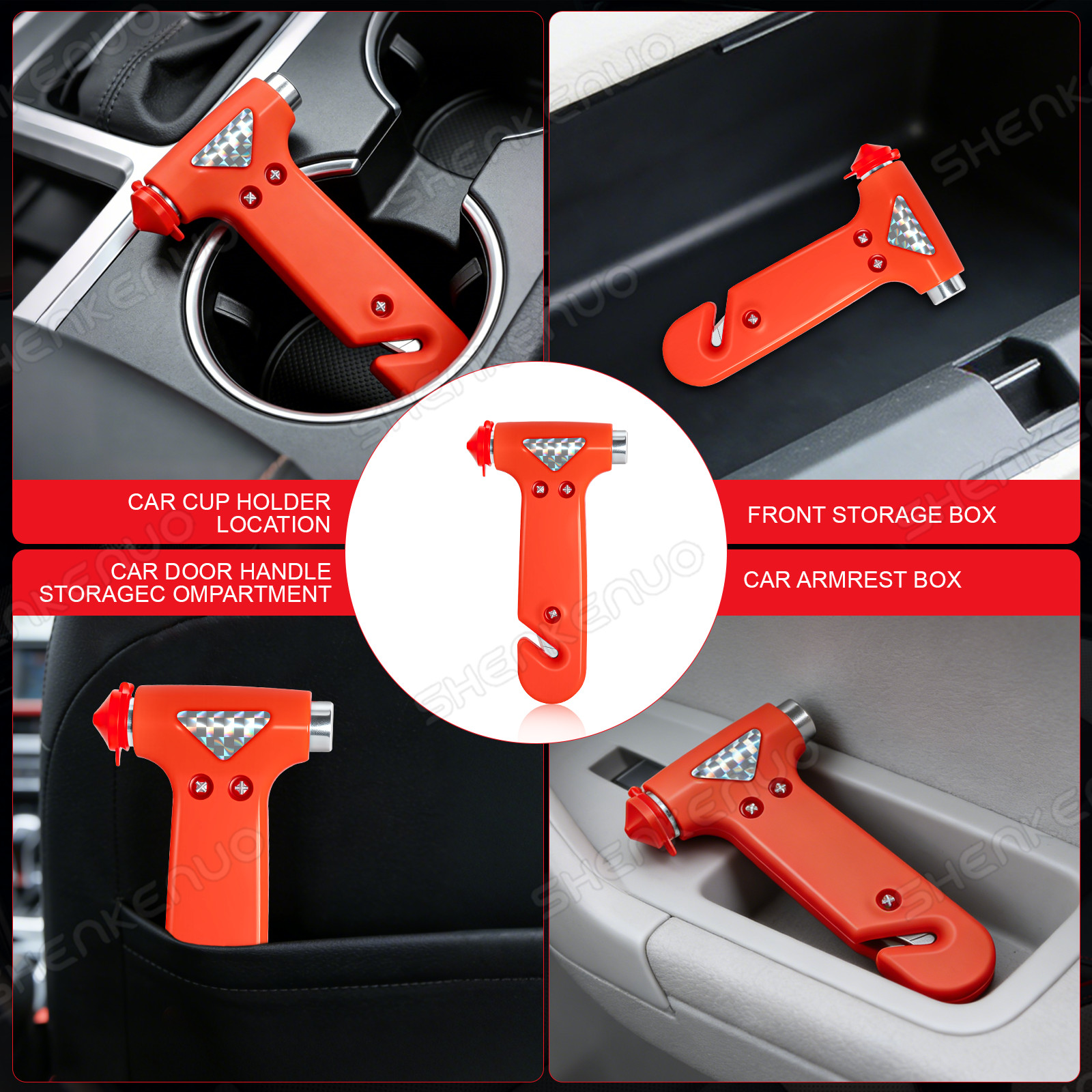 Life-Saving Car Safety Hammer – Multi-Function Emergency Tool for All Vehicles
