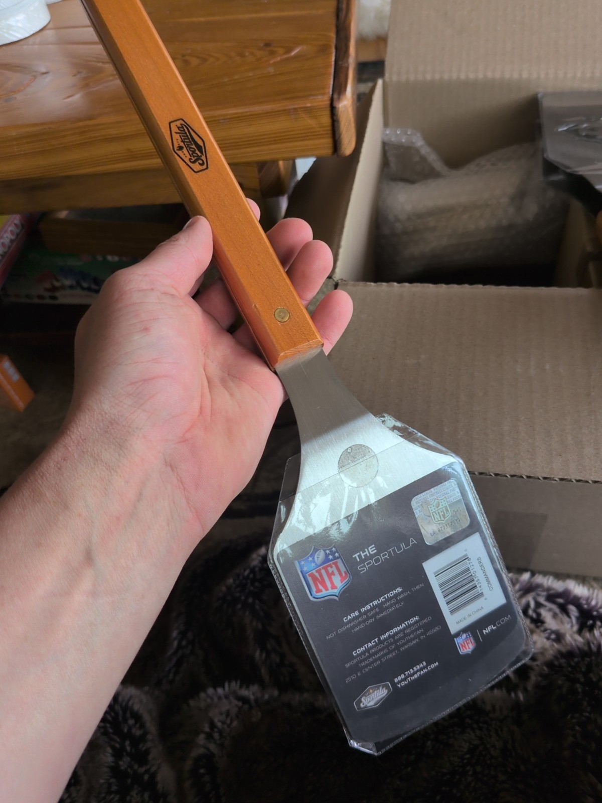 Washington Commanders Sportula Spatula Bottle Opener