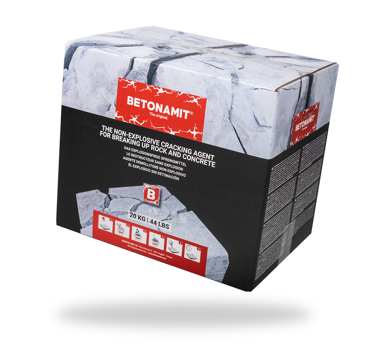 Betonamit - Non-explosive cracking agent - 20KG Case