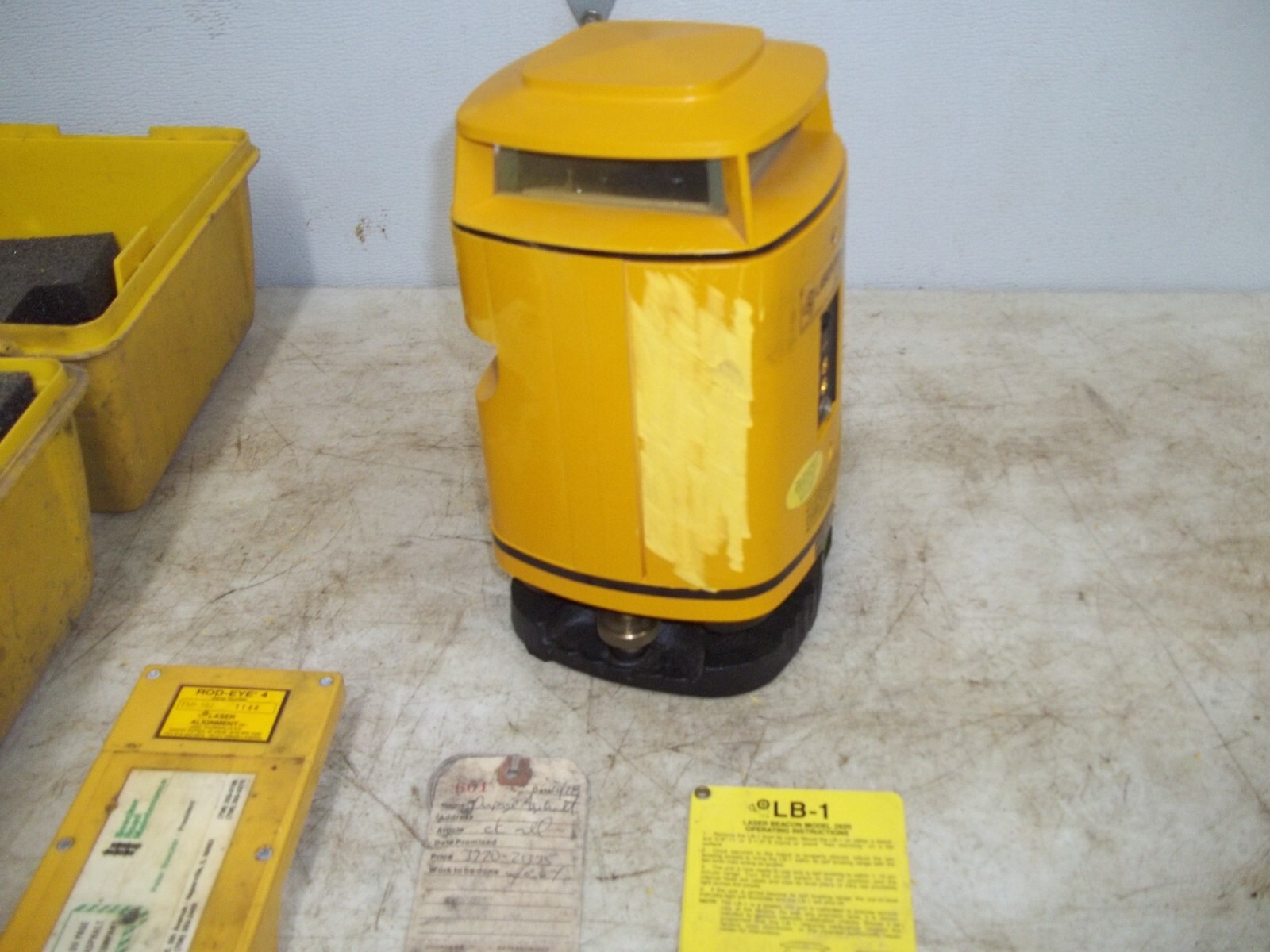 LASER ALIGNMENT LASER BEACON LB-1 MODEL 3900 USA MADE SOLD AS-IS FOR PARTS