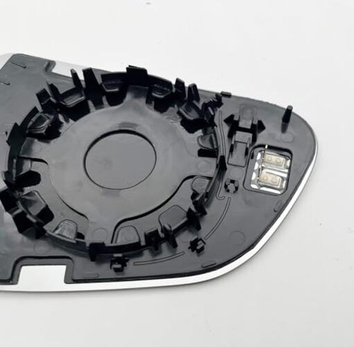 Replacement Exterior Mirrors Glass Side Rear View Mirror White Lens Door