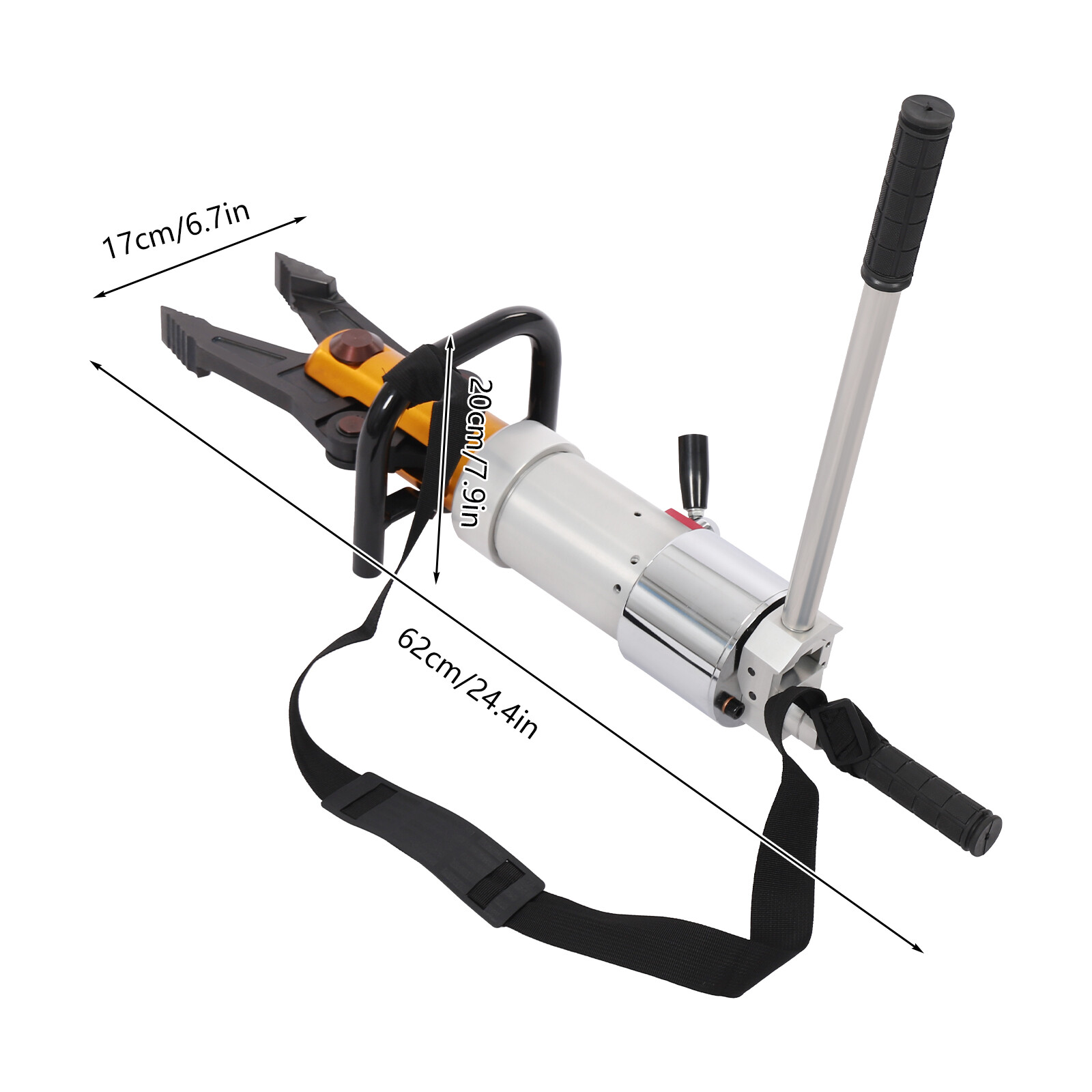 15T Hydraulic Expanding Plier Hydraulic Spreader Stretching Pliers KJI-20CB New!