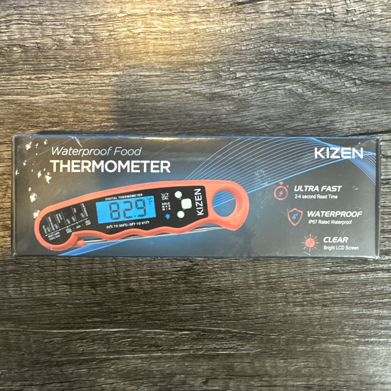 Kizen Waterproof Digital Food Thermometer