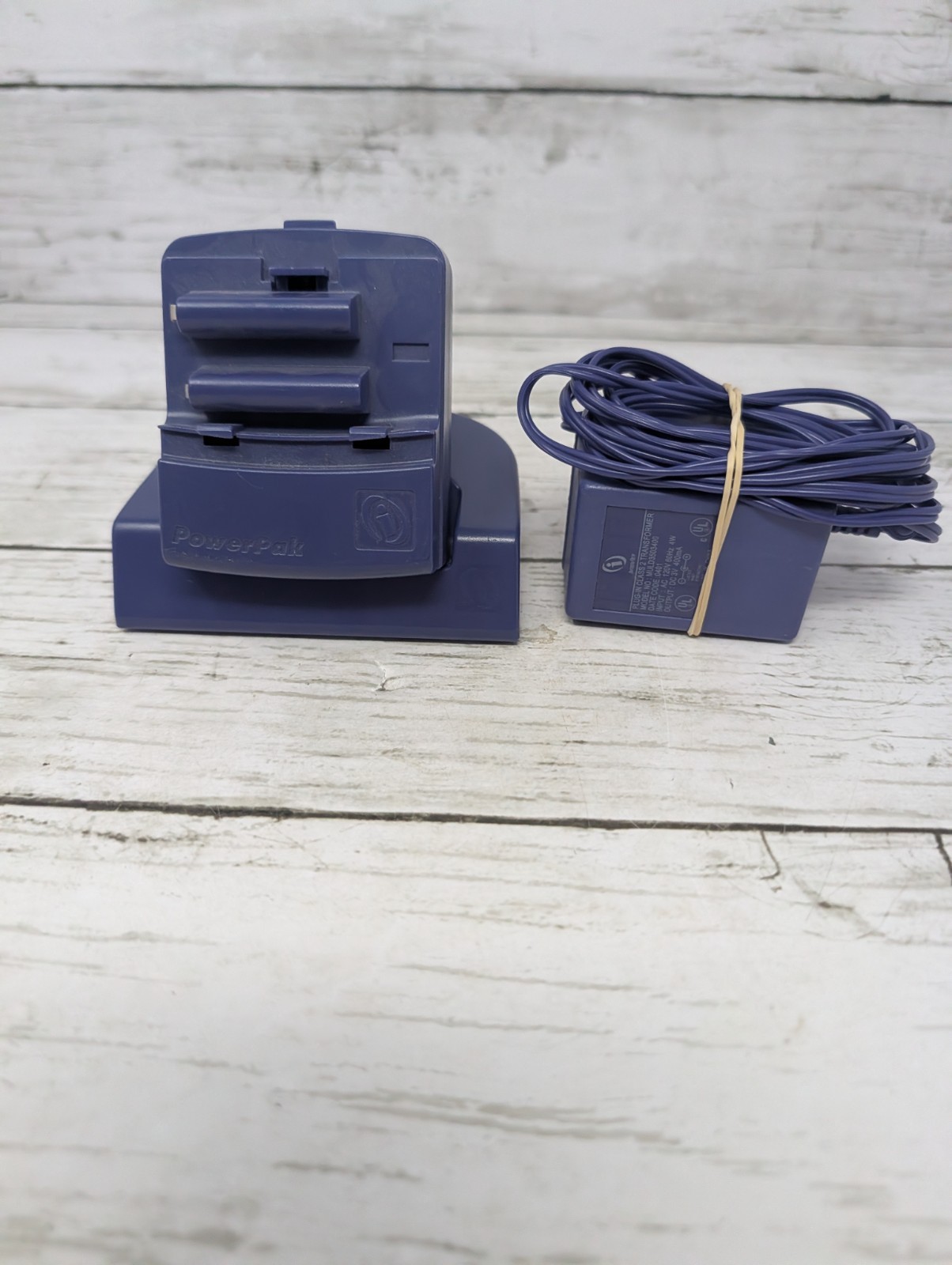 Purple GameBoy Advance Original Power Pack 8 Hr Rechargeable Battery  + Charger