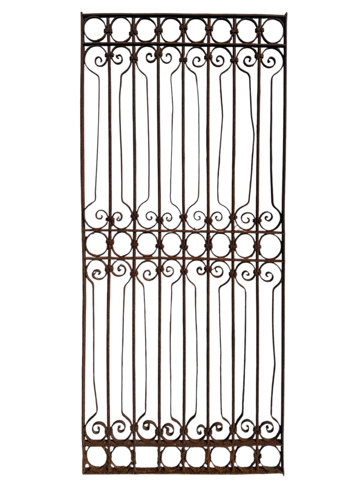 Antique Wrought Iron 72" Tall Gate GA20660