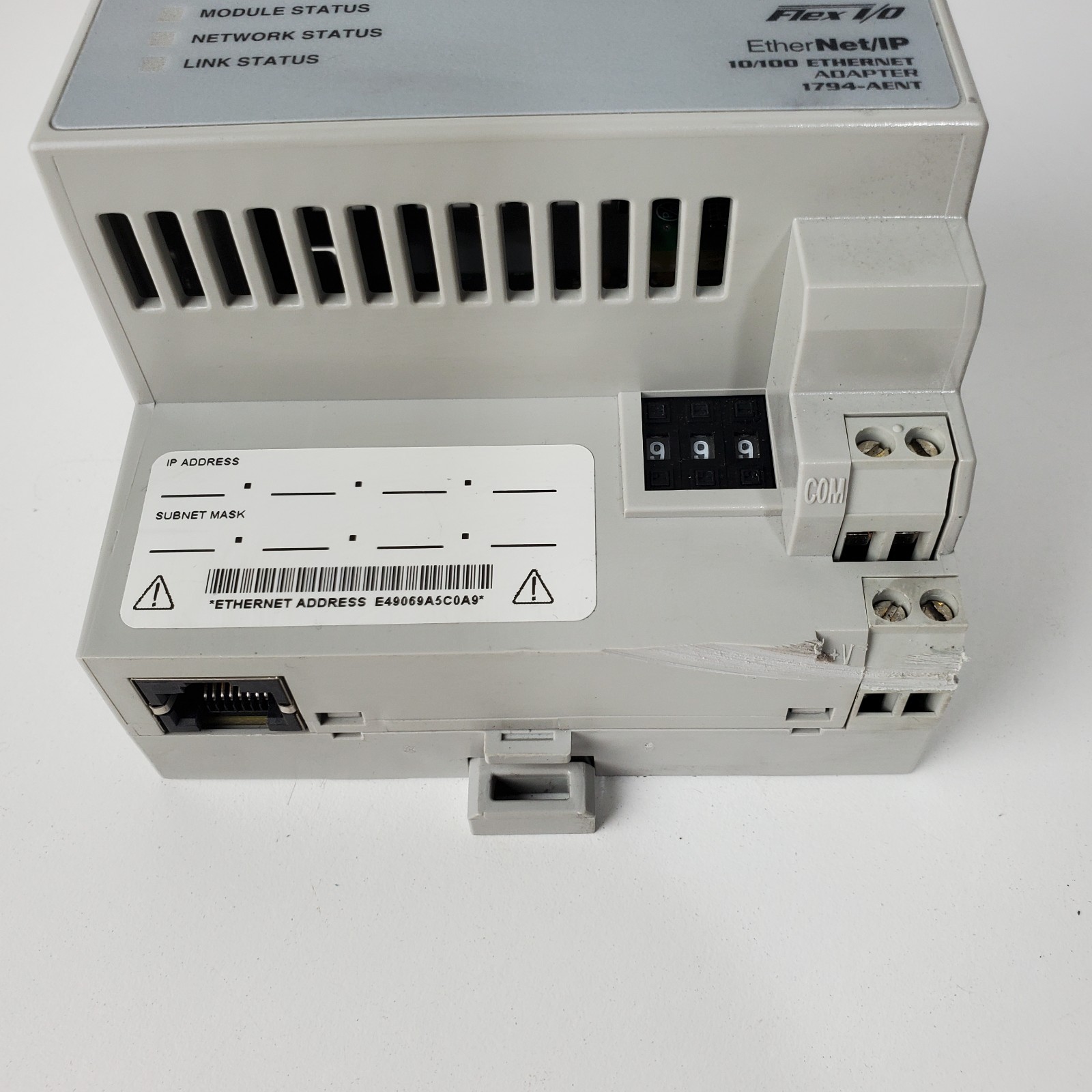 Allen Bradley FlexLogix Ethernet 1794-AENT /B