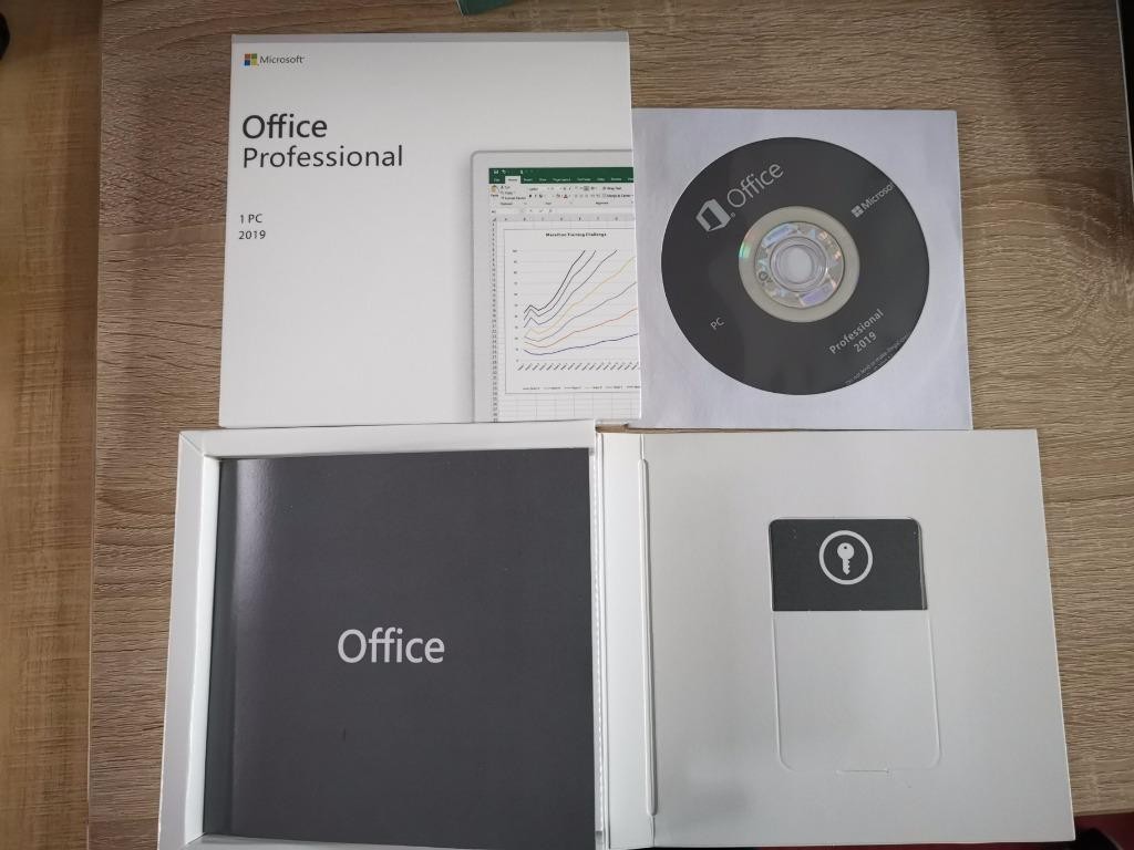 Microsoft ​Office Professional Plus 2019 DVD Sealed Retail Package For One User